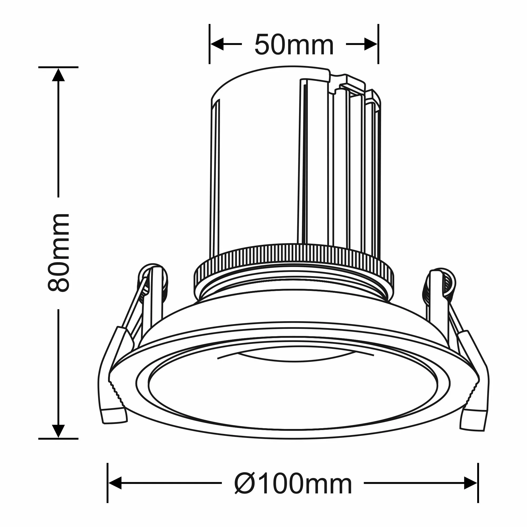 Bolor 9 Recessed Ceiling Luminaires Dlux Round Recess Ceiling